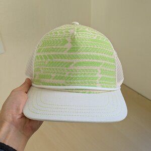 Pitstil Adjustable Hat – Green & White (NWT)